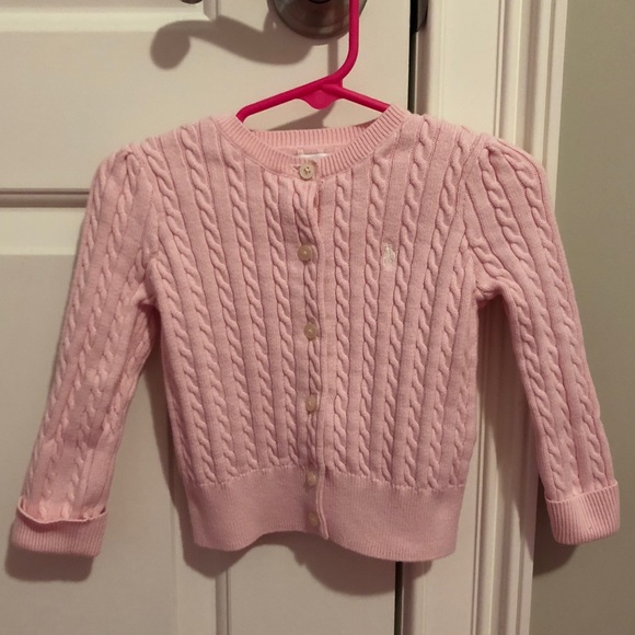 ralph lauren baby cardigan